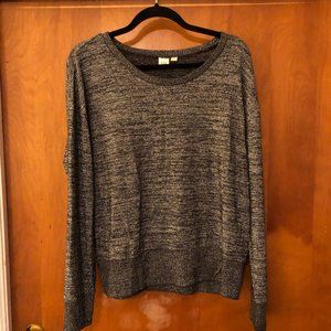 GAP- Long Sleeve Metallic Top - L